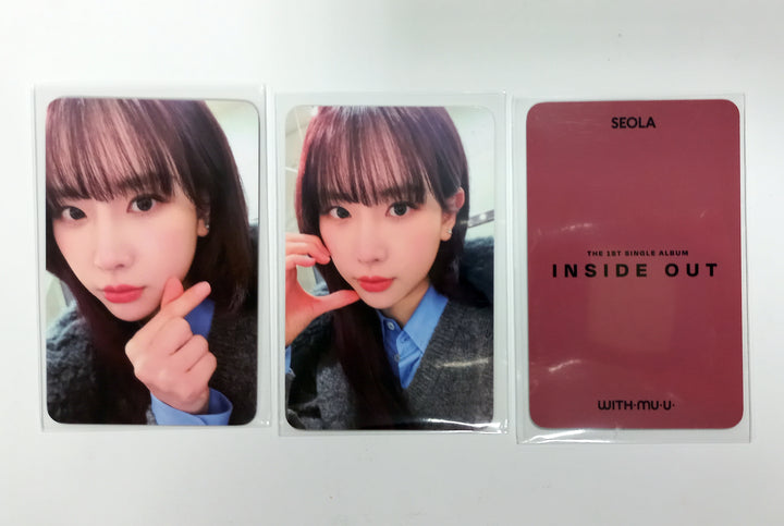 SEOLA (Of WJSN) "INSIDE OUT" - Withmuu Lucky Draw Photocard [24.02.20] - HALLYUSUPERSTORE