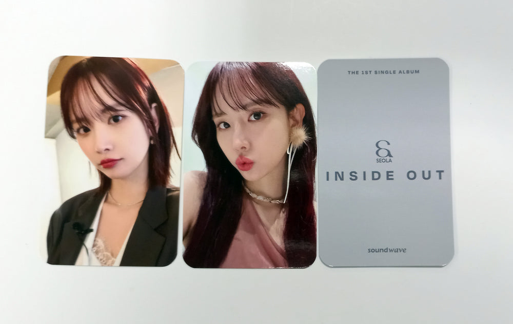 SEOLA (Of WJSN) "INSIDE OUT" - Soundwave Fansign Event Photocard Round 2 [24.02.20] - HALLYUSUPERSTORE