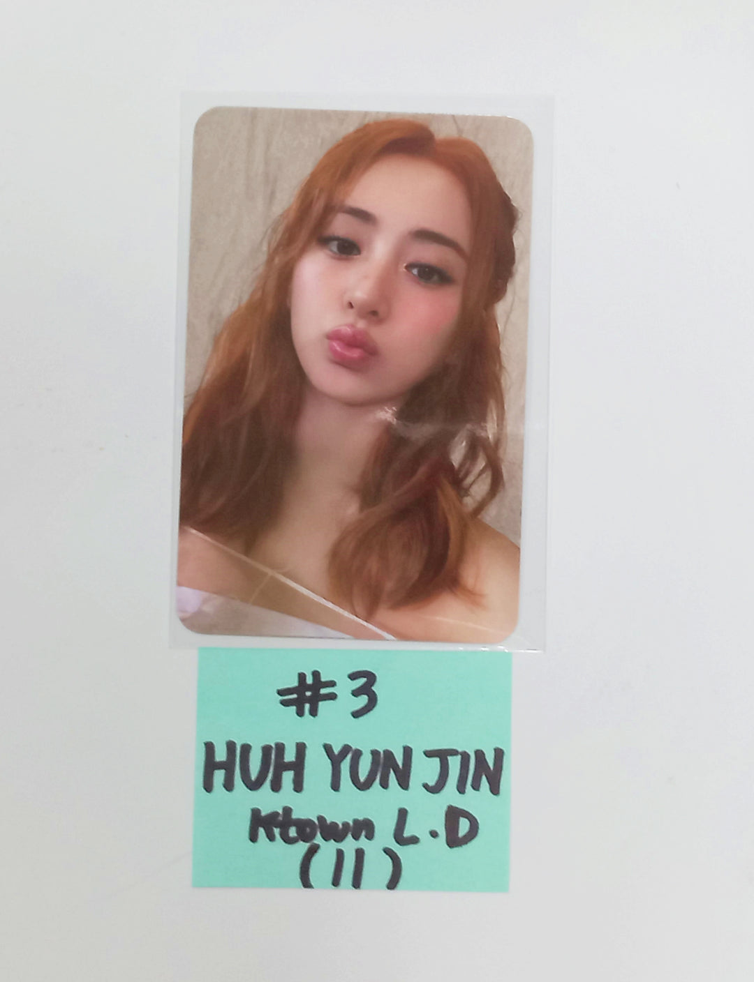 Le Sserafim 3rd Mini "EASY" - Ktown4U Lucky Draw Event &amp; Drink Event Photocard [24.02.20] - HALLYUSUPERSTORE