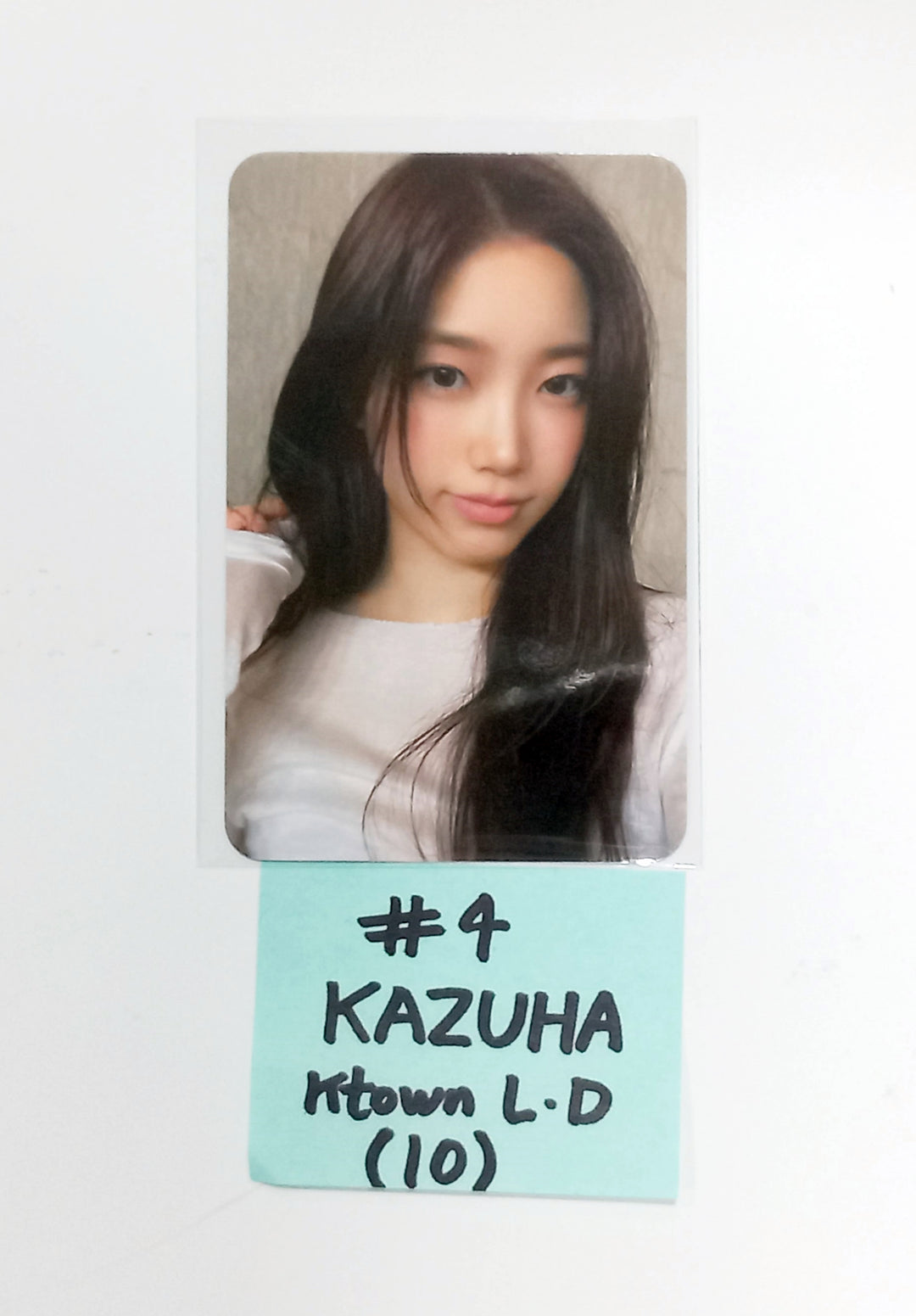 Le Sserafim 3rd Mini "EASY" - Ktown4U Lucky Draw Event &amp; Drink Event Photocard [24.02.20] - HALLYUSUPERSTORE