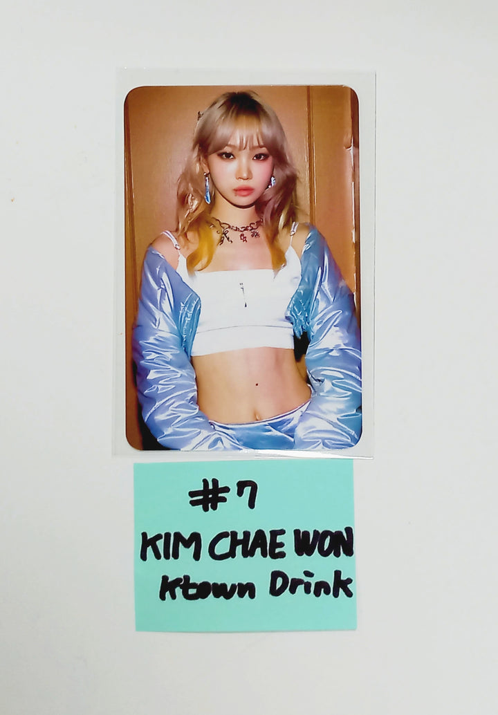 Le Sserafim 3rd Mini "EASY" - Ktown4U Lucky Draw Event &amp; Drink Event Photocard [24.02.20] - HALLYUSUPERSTORE