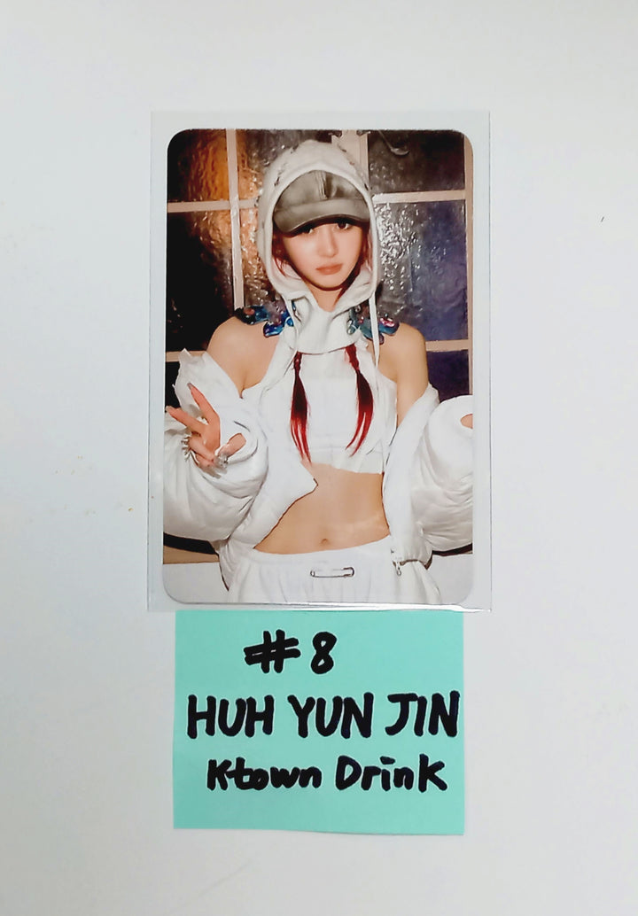 Le Sserafim 3rd Mini "EASY" - Ktown4U Lucky Draw Event &amp; Drink Event Photocard [24.02.20] - HALLYUSUPERSTORE