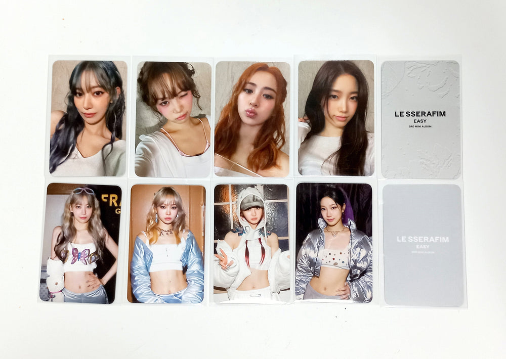 Le Sserafim 3rd Mini "EASY" - Ktown4U Lucky Draw Event & Drink Event Photocard [24.02.20] - HALLYUSUPERSTORE