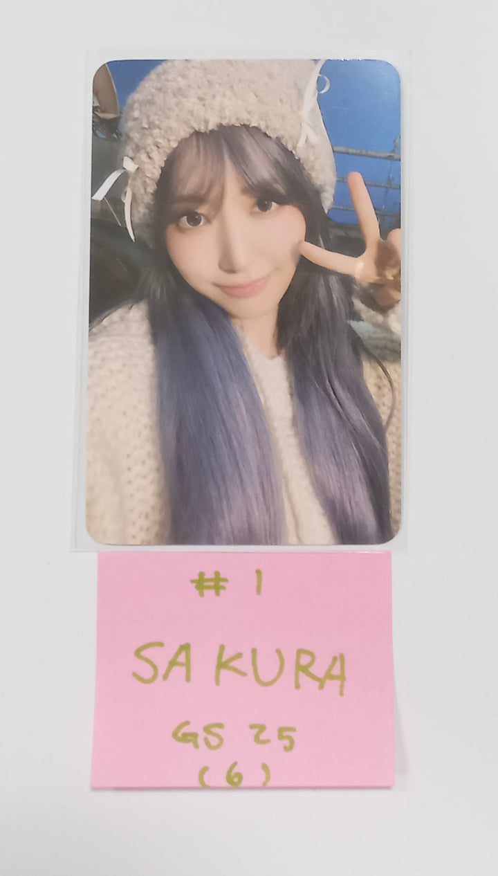 Le Sserafim 3rd Mini "EASY" - GS25 Pre-Order Benefit Photocard [24.02.21] - HALLYUSUPERSTORE