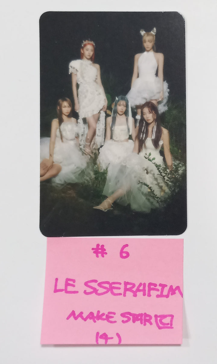 Le Sserafim 3rd Mini "EASY" - Makestar Pre-Order Benefit Photocard [Compact Ver.] [24.02.21] - HALLYUSUPERSTORE