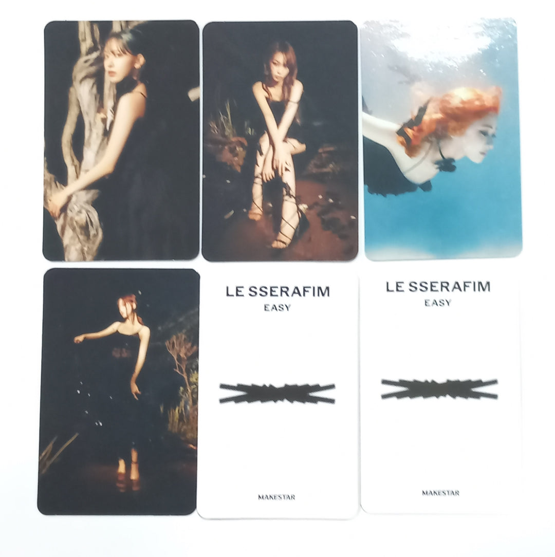 Le Sserafim 3rd Mini "EASY" - Makestar Pre-Order Benefit Photocard [Compact Ver.] [24.02.21] - HALLYUSUPERSTORE