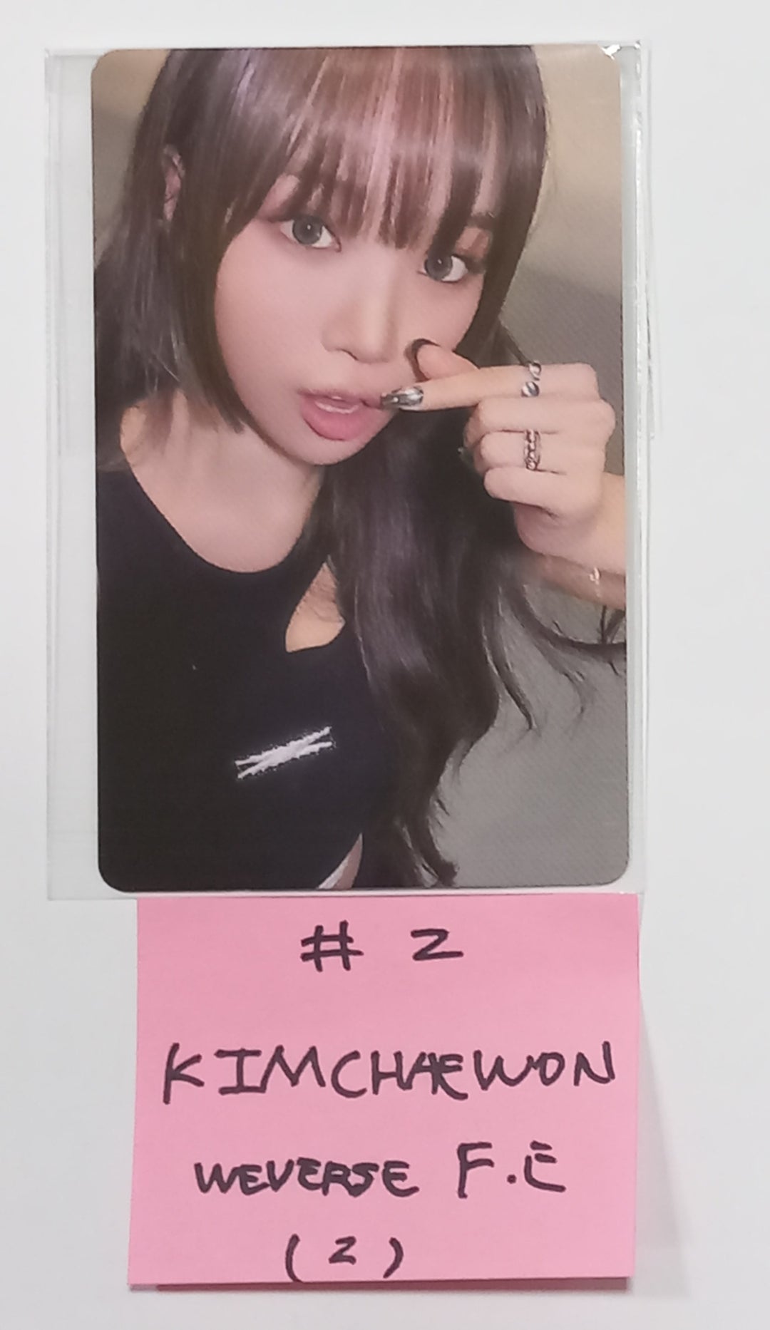 Le Sserafim 3rd Mini "EASY" - Weverse Shop Fansign Event Photocard [24.02.21] [Restocked 2/22] - HALLYUSUPERSTORE