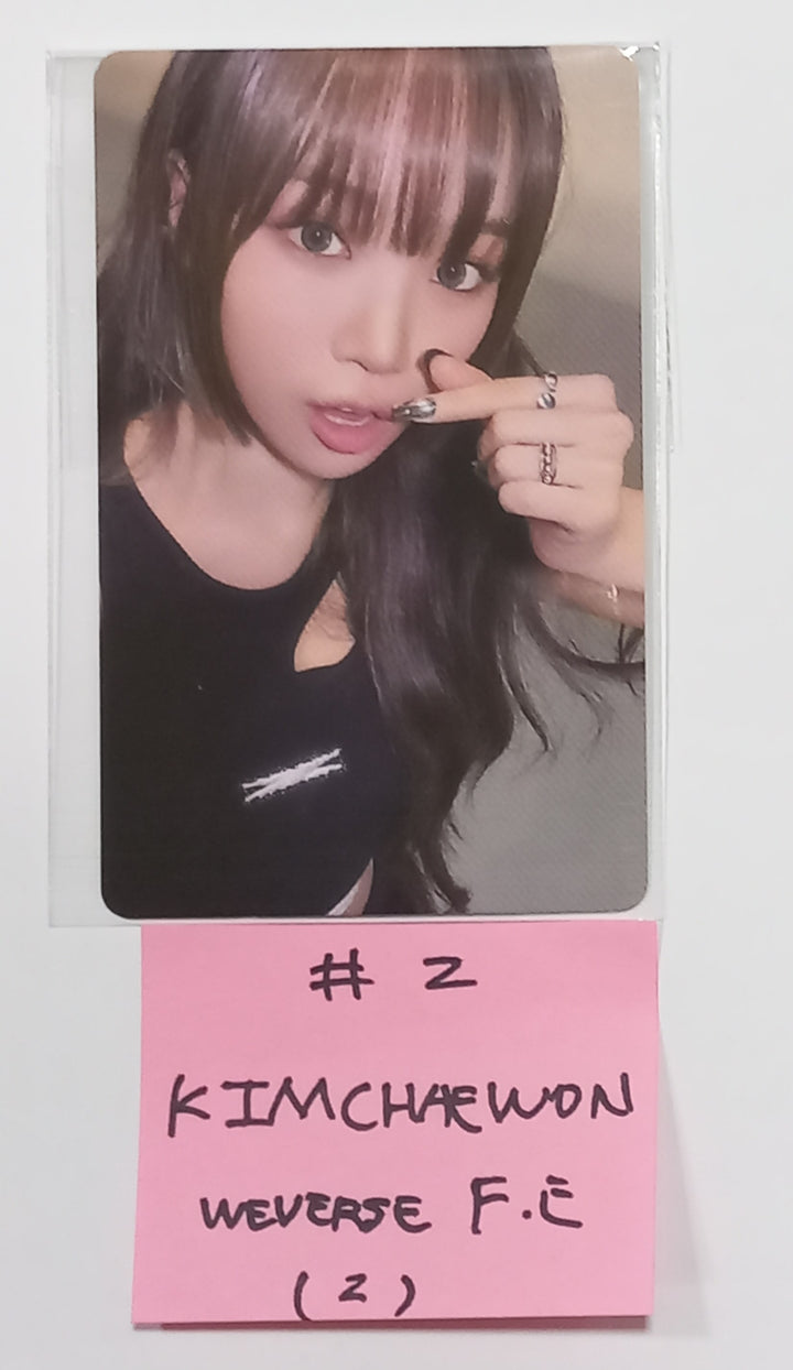 Le Sserafim 3rd Mini "EASY" - Weverse Shop Fansign Event Photocard [24.02.21] [Restocked 2/22] - HALLYUSUPERSTORE