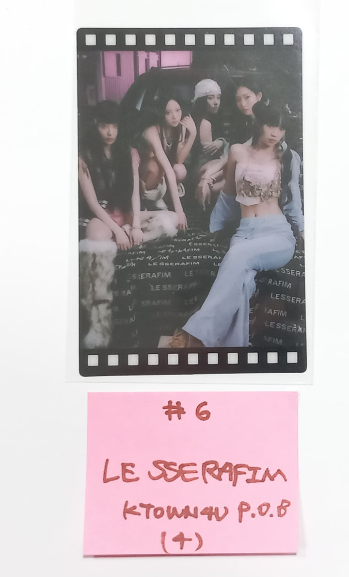 Le Sserafim 3rd Mini "EASY" - Ktown4U Pre-Order Benefit Film Transparent Photocard [24.02.21] - HALLYUSUPERSTORE
