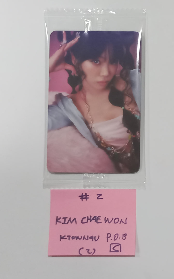 Le Sserafim 3rd Mini "EASY" - Ktown4U Pre-Order Benefit Photocard [Compact Ver.] [24.02.21] - HALLYUSUPERSTORE