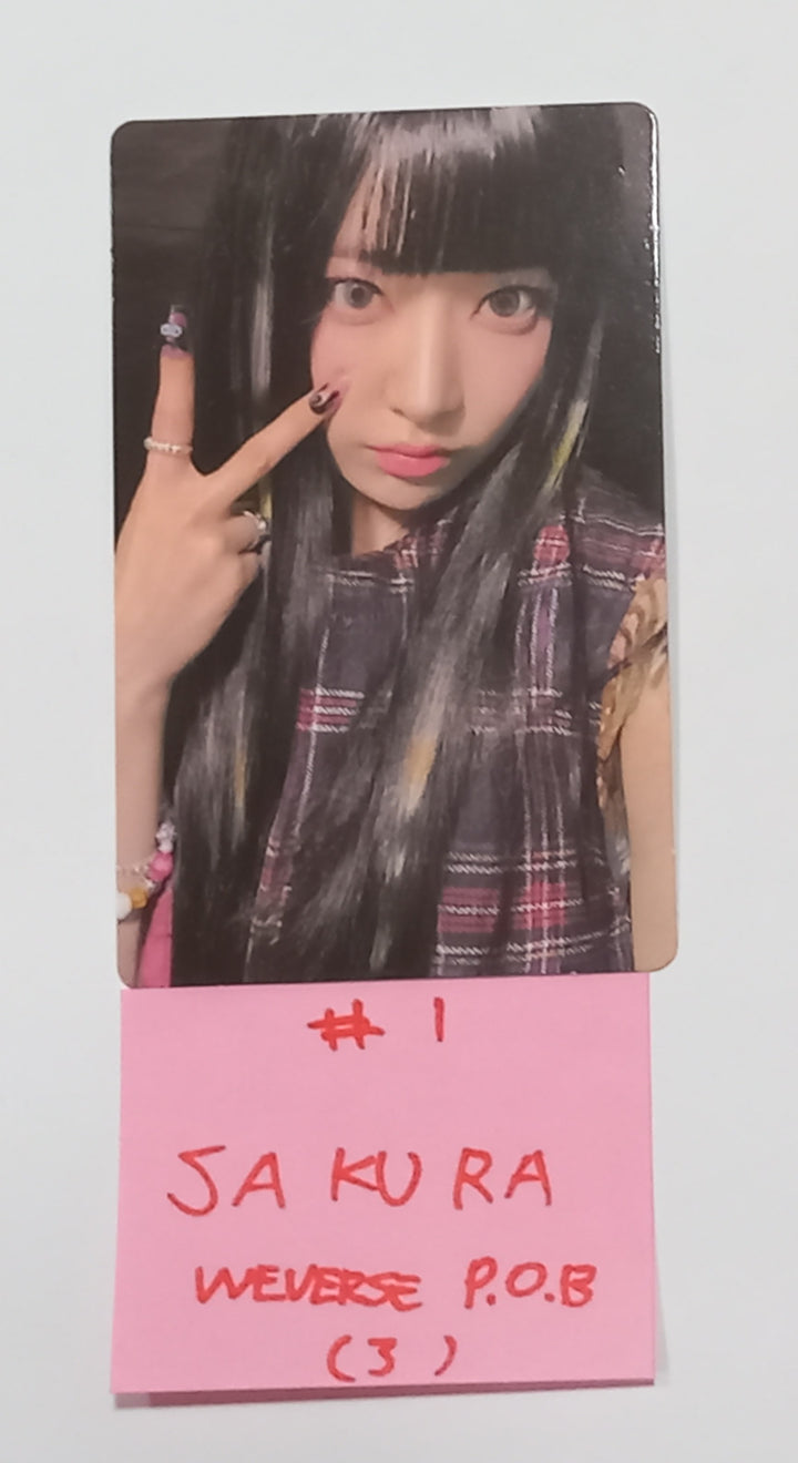 Le Sserafim 3rd Mini "EASY" - Weverse Shop Pre-Order Benefit Photocard, Keyring, Stand Photo [24.02.21] [Restocked 2/22] - HALLYUSUPERSTORE