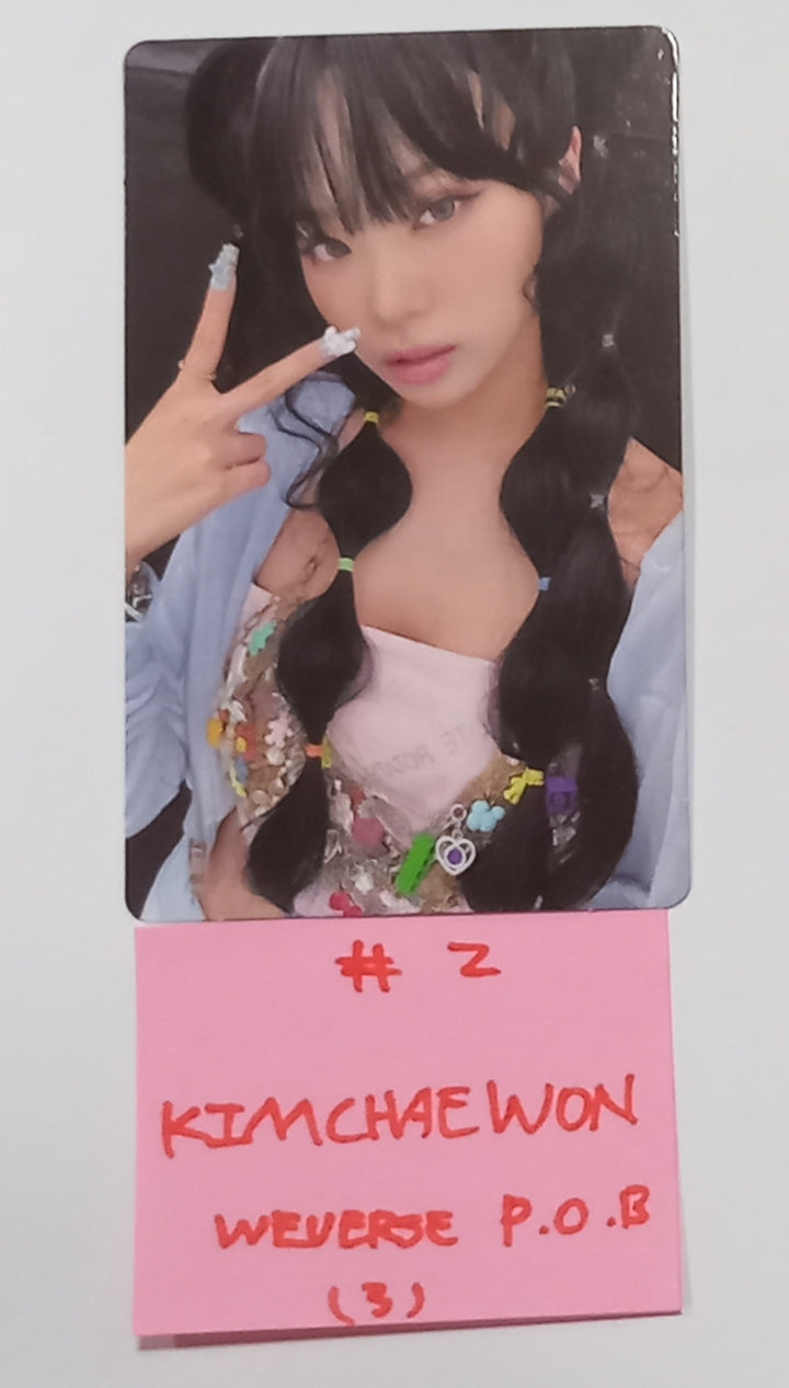 Le Sserafim 3rd Mini "EASY" - Weverse Shop Pre-Order Benefit Photocard, Keyring, Stand Photo [24.02.21] [Restocked 2/22] - HALLYUSUPERSTORE