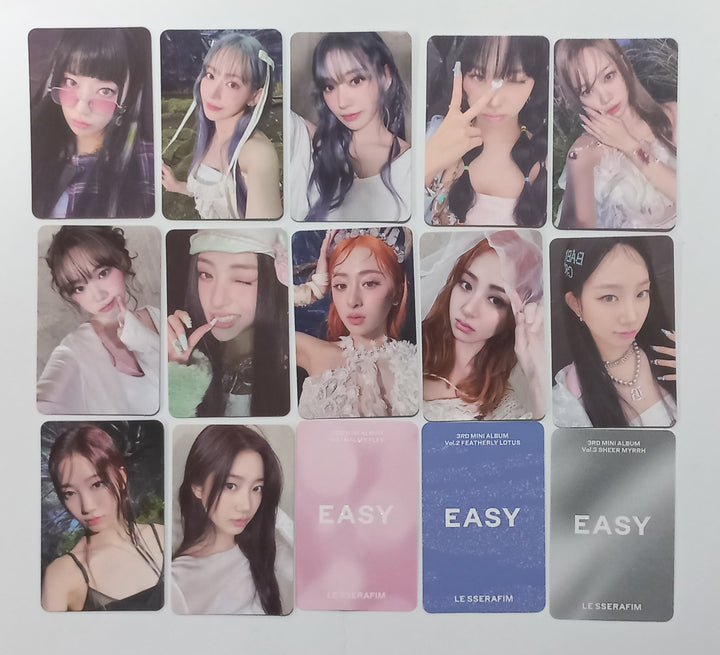 Le Sserafim 3rd Mini "EASY" - Official Photocard [24.02.21] - HALLYUSUPERSTORE
