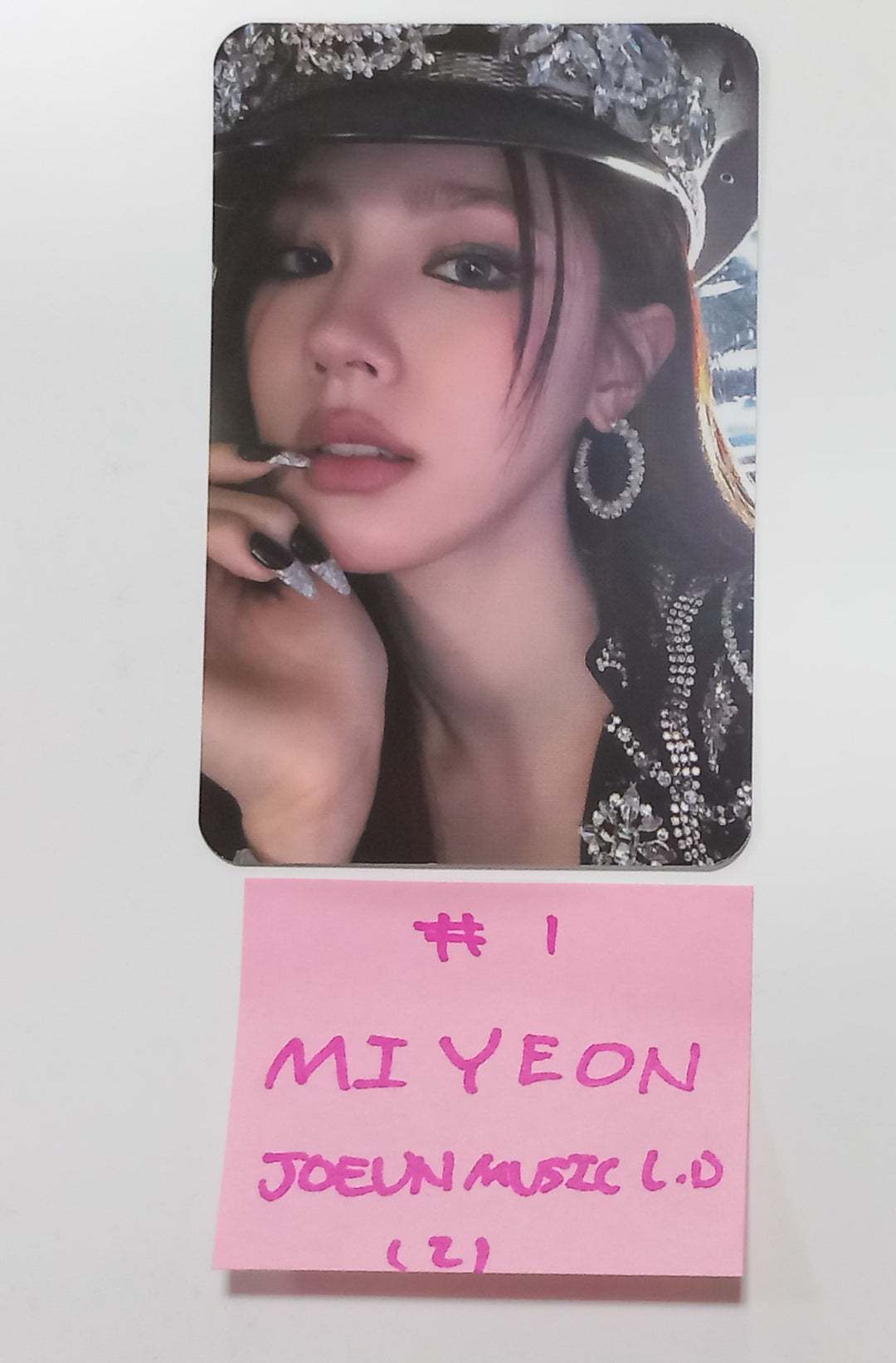 (g) I-DLE "2" 2nd Full Album - Joeun Music Luckydraw Event Photocard [24.2.21] - HALLYUSUPERSTORE