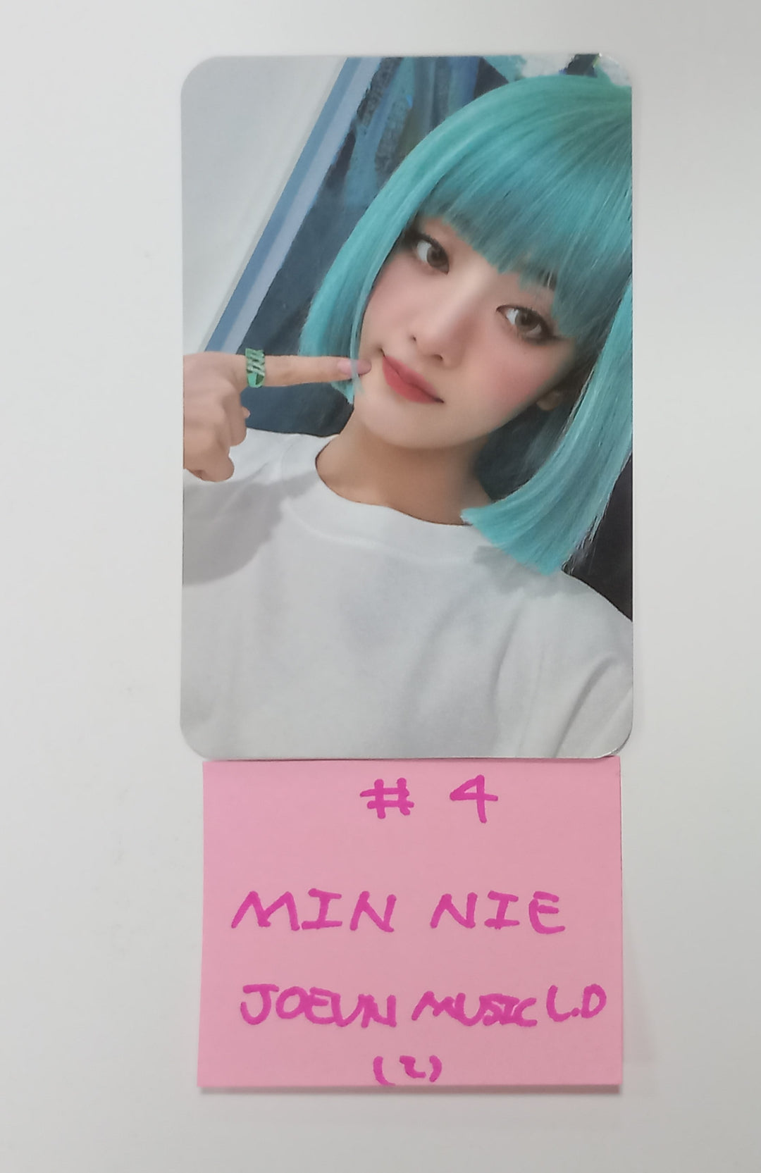 (g) I-DLE "2" 2nd Full Album - Joeun Music Luckydraw Event Photocard [24.2.21] - HALLYUSUPERSTORE