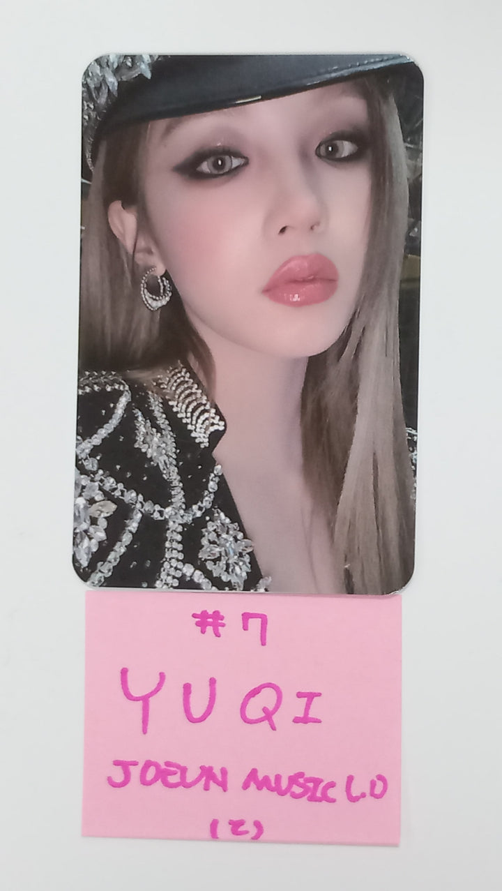 (g) I-DLE "2" 2nd Full Album - Joeun Music Luckydraw Event Photocard [24.2.21] - HALLYUSUPERSTORE