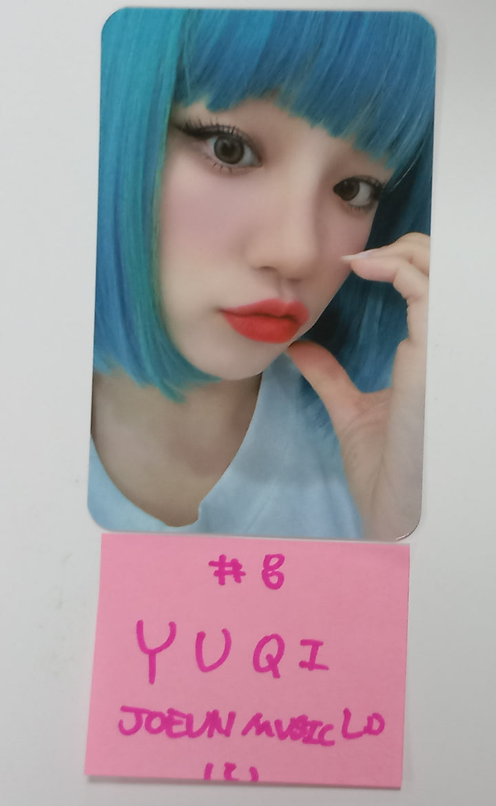 (g) I-DLE "2" 2nd Full Album - Joeun Music Luckydraw Event Photocard [24.2.21] - HALLYUSUPERSTORE