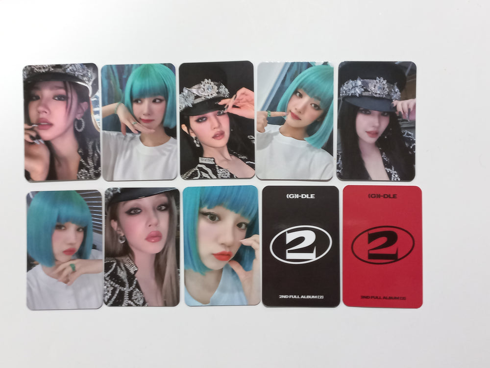 (g) I-DLE "2" 2nd Full Album - Joeun Music Luckydraw Event Photocard [24.2.21] - HALLYUSUPERSTORE