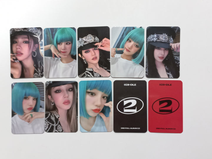 (g) I-DLE "2" 2nd Full Album - Joeun Music Luckydraw Event Photocard [24.2.21] - HALLYUSUPERSTORE