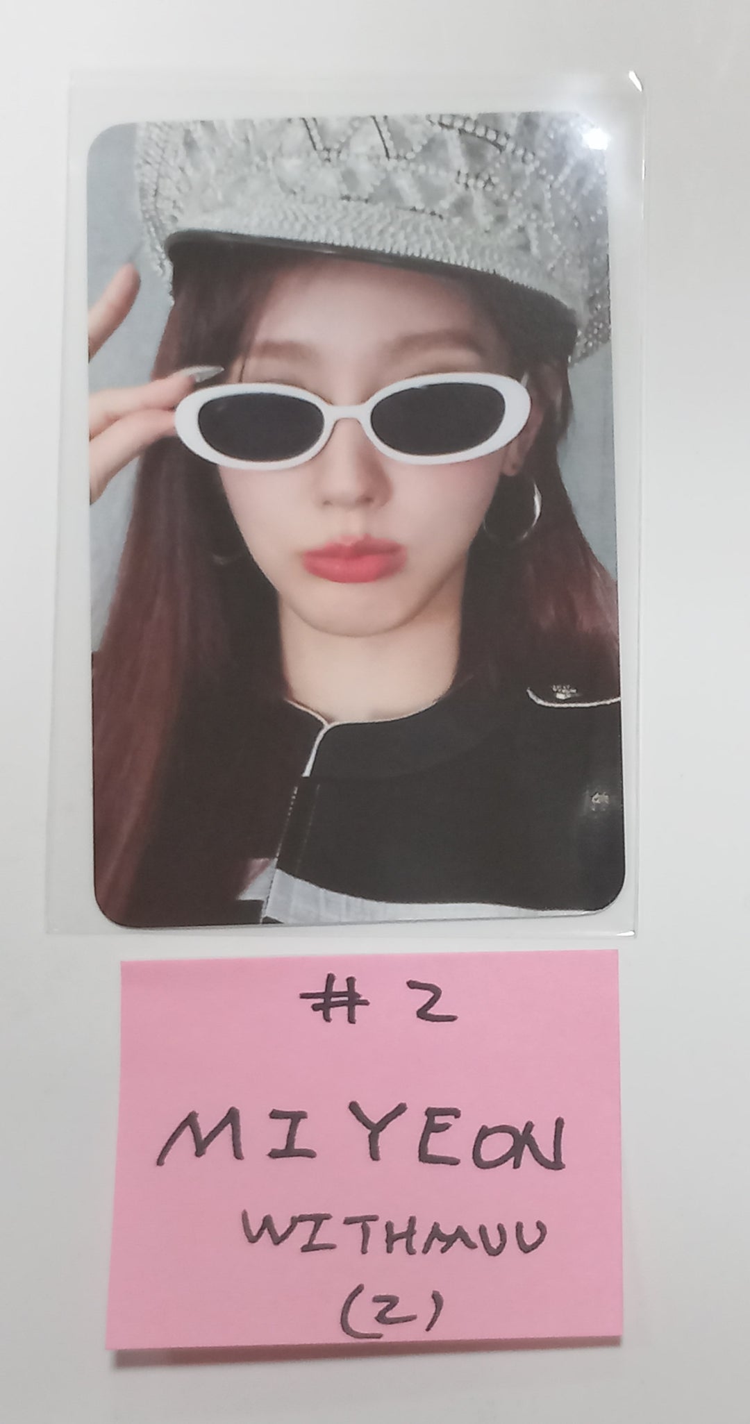 (g) I-DLE "2" 2nd Full Album - Withmuu Fansign Event Photocard [24.2.21] - HALLYUSUPERSTORE