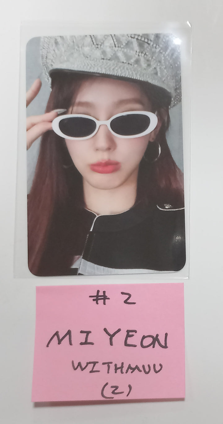 (g) I-DLE "2" 2nd Full Album - Withmuu Fansign Event Photocard [24.2.21] - HALLYUSUPERSTORE
