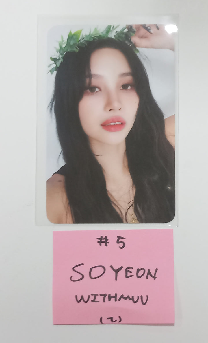 (g) I-DLE "2" 2nd Full Album - Withmuu Fansign Event Photocard [24.2.21] - HALLYUSUPERSTORE