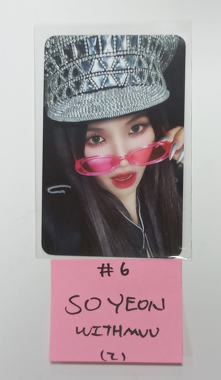 (g) I-DLE "2" 2nd Full Album - Withmuu Fansign Event Photocard [24.2.21] - HALLYUSUPERSTORE