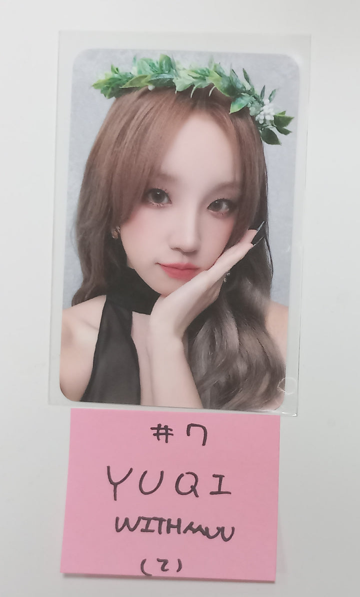 (g) I-DLE "2" 2nd Full Album - Withmuu Fansign Event Photocard [24.2.21] - HALLYUSUPERSTORE