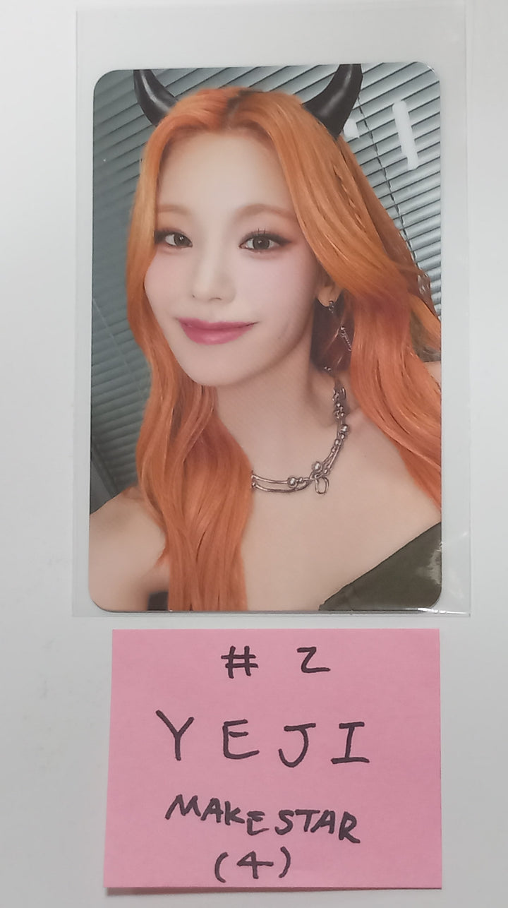 ITZY "BORN TO BE" - Makestar Fansign Event Photocard Round 2 [24.2.21] - HALLYUSUPERSTORE