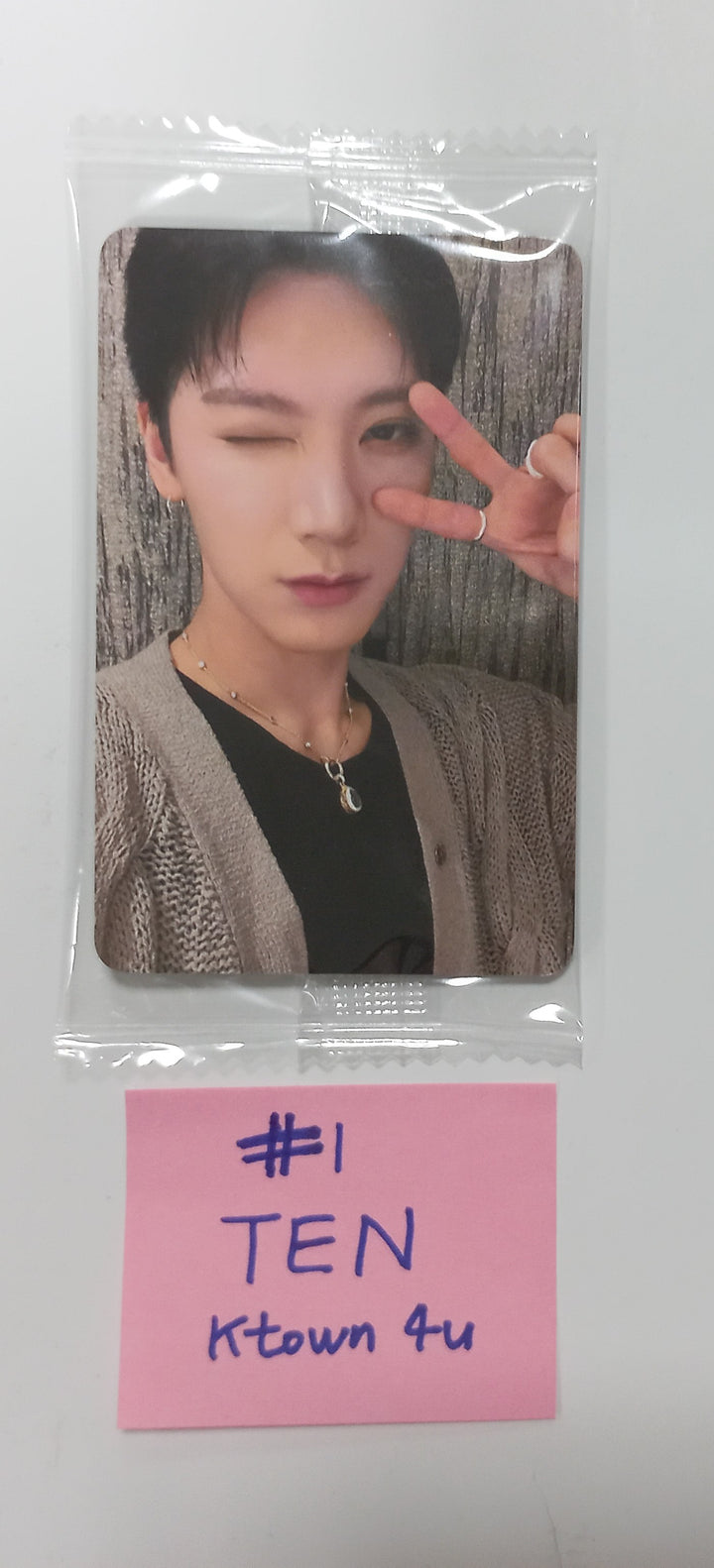 TEN 1st Mini "TEN" - Ktown4U Pre-Order Benefit Photocard [24.02.21] - HALLYUSUPERSTORE