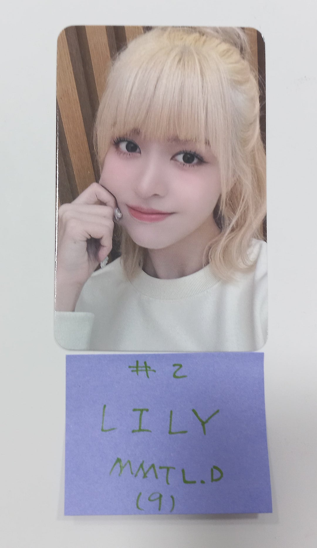 NMIXX "Fe3O4: BREAK" -  MMT Lucky Draw Event Photocard [24.2.22] - HALLYUSUPERSTORE