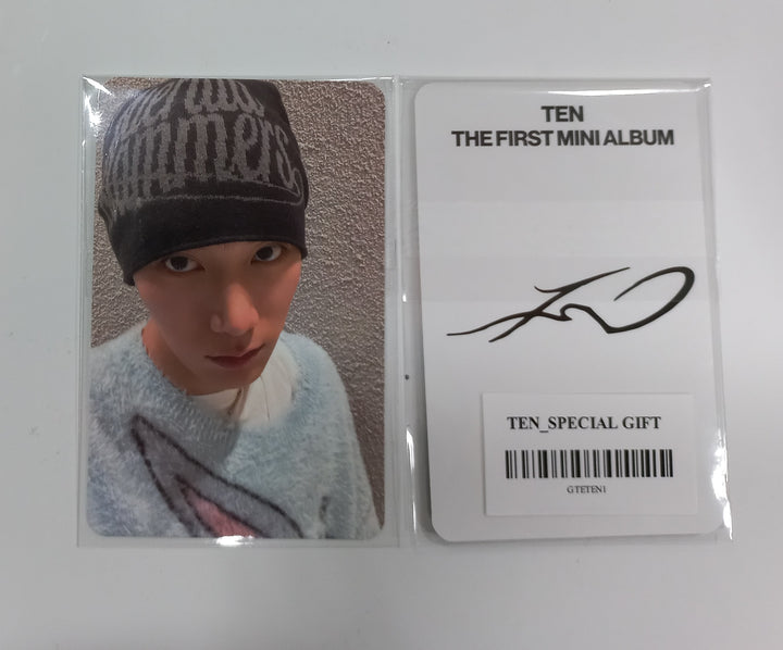 TEN 1st Mini "TEN" - SM Town Special Gift Event Photocard [24.02.22] - HALLYUSUPERSTORE