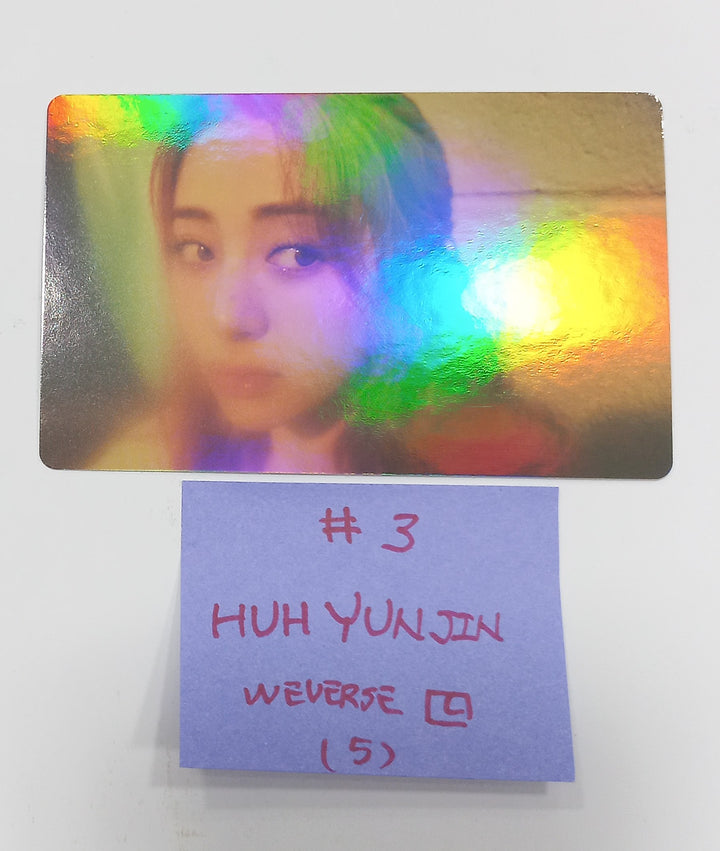 Le Sserafim 3rd Mini "EASY" - Weverse Shop Pre-Order Benefit Hologram Photocard [Compact Ver.] [24.02.22] - HALLYUSUPERSTORE
