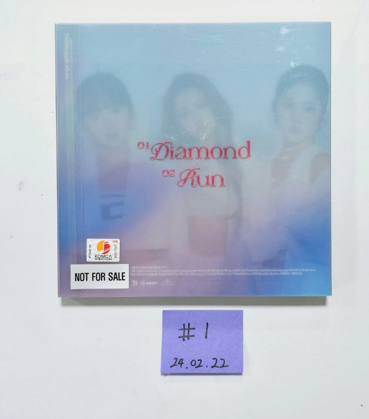 Tri.Be 4th Single "Diamond" - Hand Autographed(Signed) Promo Album [24.2.22] - HALLYUSUPERSTORE