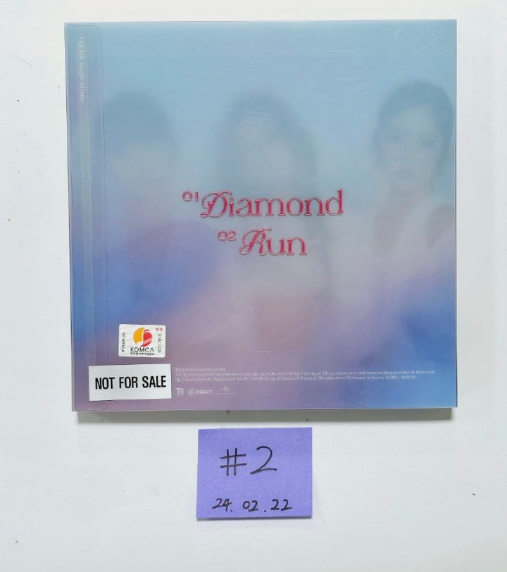 Tri.Be 4th Single "Diamond" - Hand Autographed(Signed) Promo Album [24.2.22] - HALLYUSUPERSTORE