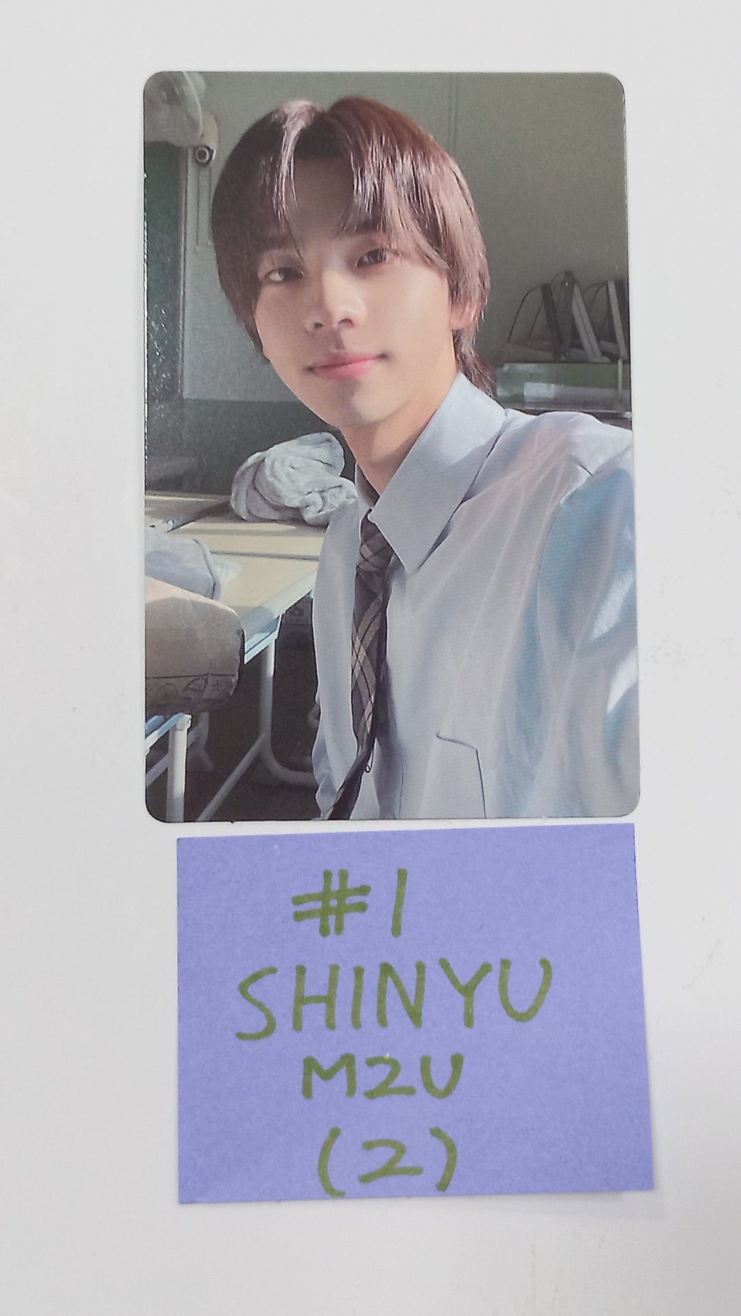 TWS 1st Mini "Sparkling Blue" - M2U Fansign Event Photocard [24.2.22] - HALLYUSUPERSTORE