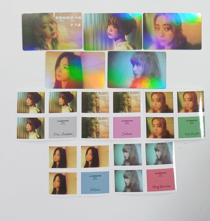 Le Sserafim 3rd Mini "EASY" - Weverse Shop Pre-Order Benefit Hologram Photocard [Compact Ver.] [24.02.22] - HALLYUSUPERSTORE
