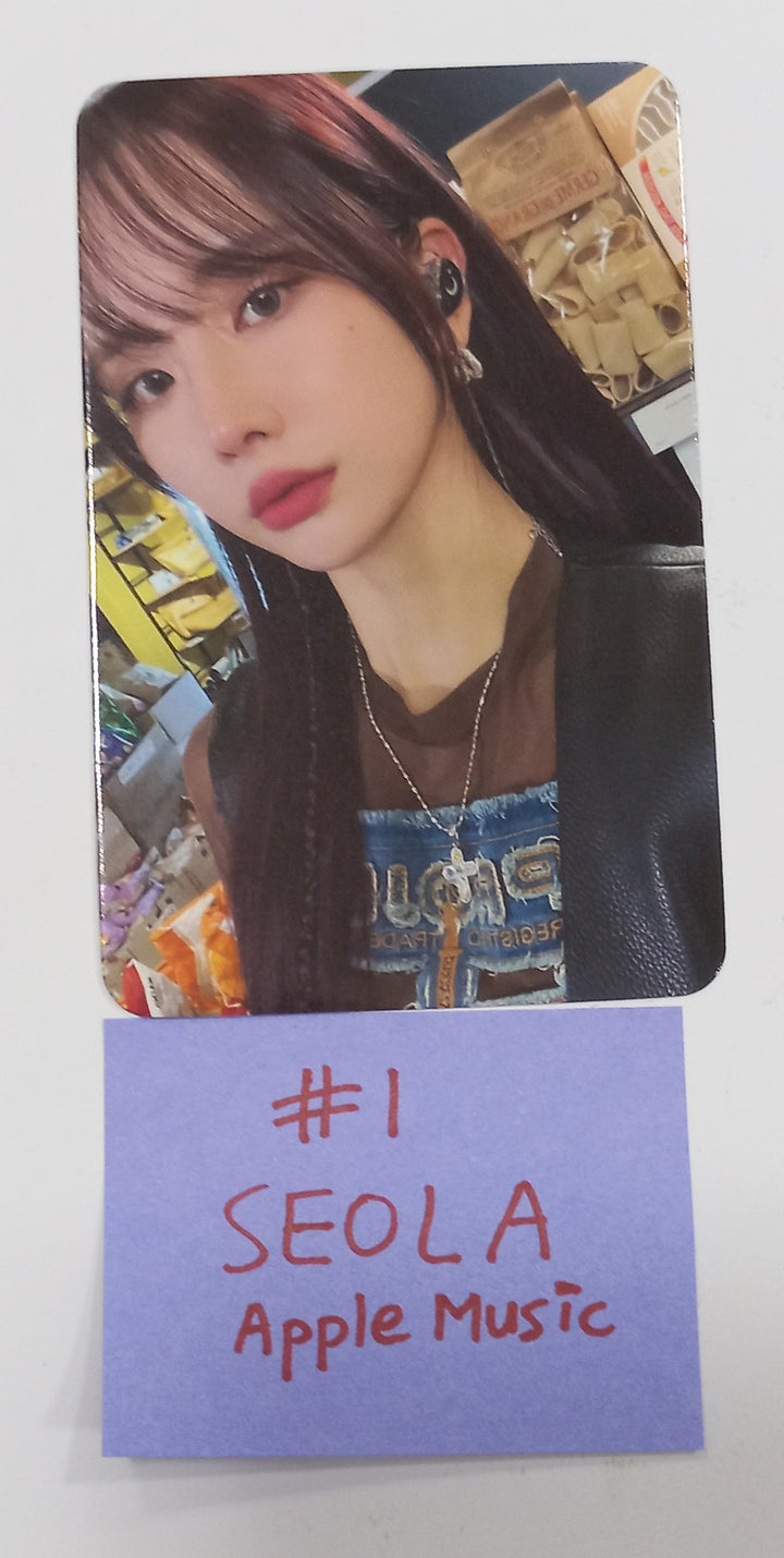 SEOLA (Of WJSN) "INSIDE OUT" - Apple Music Fansign Event Photocard [24.02.22] - HALLYUSUPERSTORE