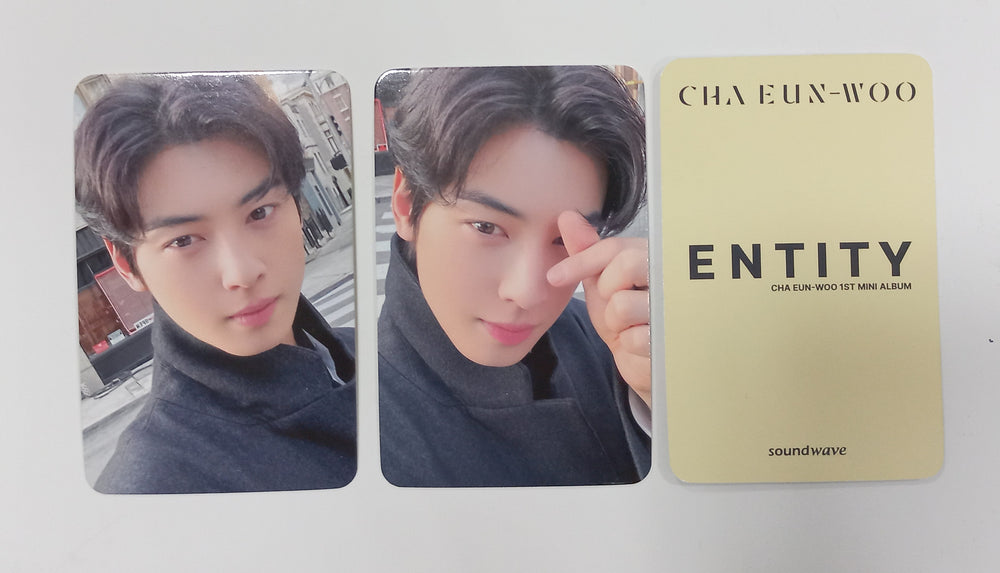 Cha Eun-Woo (Of ASTRO) "ENTITY" - Soundwave Pre-Order Benefit Photocard [24.2.22] - HALLYUSUPERSTORE
