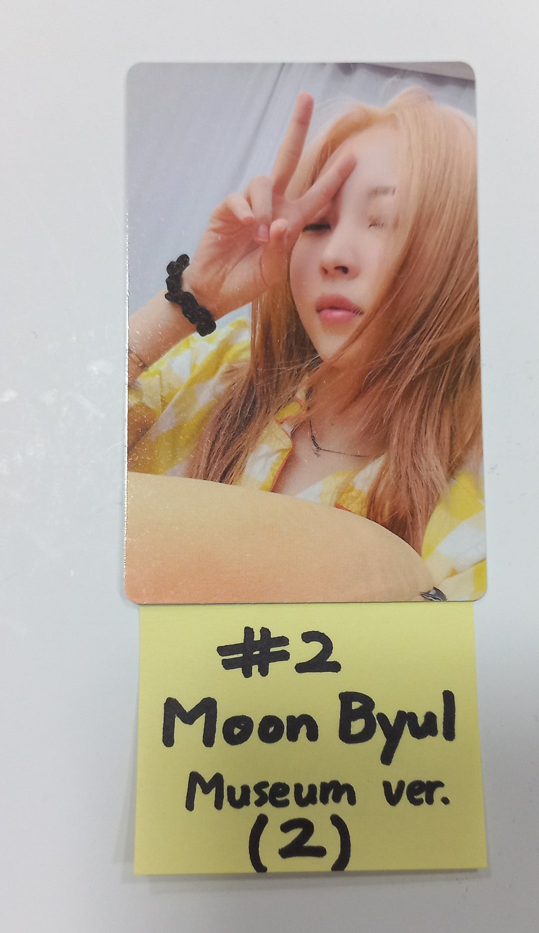 MOONBYUL "Starlit of Muse" - Official Photocard [Museum Ver.] [24.2.22] - HALLYUSUPERSTORE