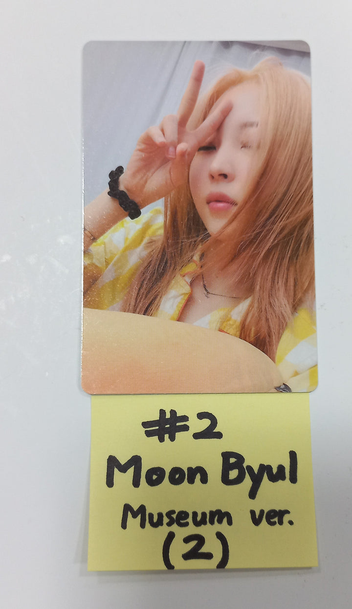 MOONBYUL "Starlit of Muse" - Official Photocard [Museum Ver.] [24.2.22] - HALLYUSUPERSTORE