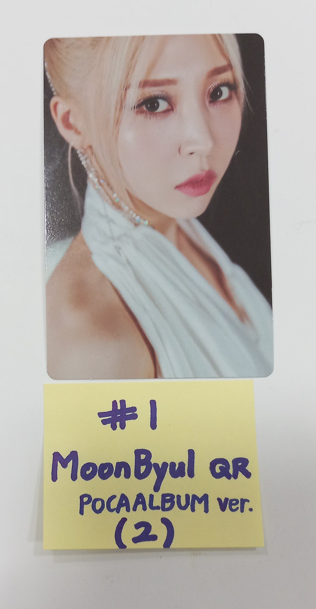MOONBYUL "Starlit of Muse" - Official Photocard [Pocaalbum Ver.] [24.2.22] - HALLYUSUPERSTORE