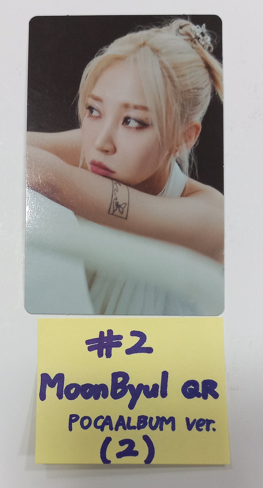 MOONBYUL "Starlit of Muse" - Official Photocard [Pocaalbum Ver.] [24.2.22] - HALLYUSUPERSTORE
