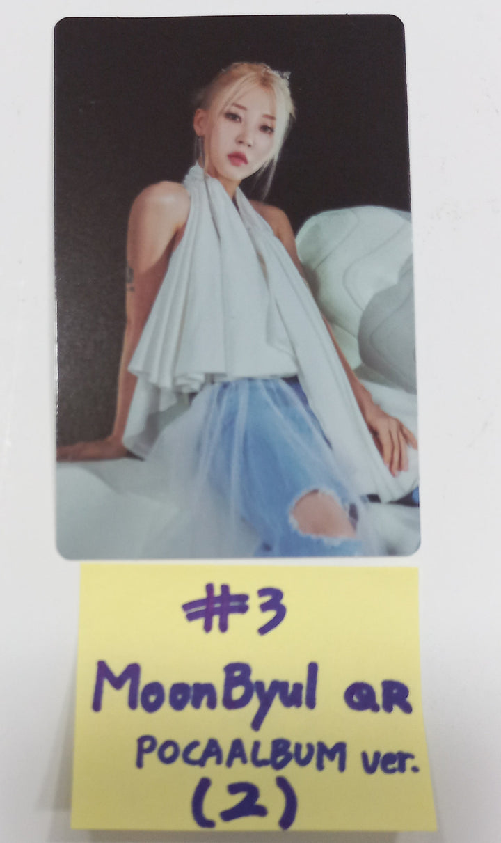 MOONBYUL "Starlit of Muse" - Official Photocard [Pocaalbum Ver.] [24.2.22] - HALLYUSUPERSTORE