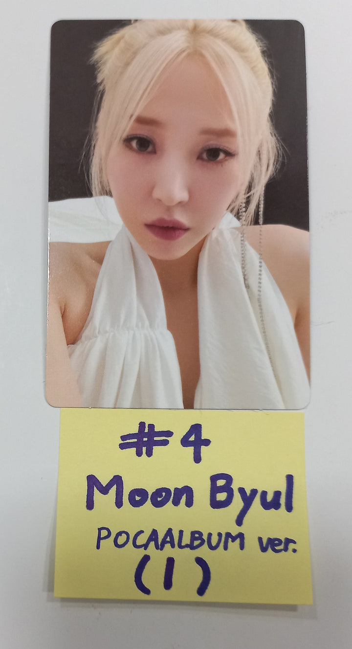 MOONBYUL "Starlit of Muse" - Official Photocard [Pocaalbum Ver.] [24.2.22] - HALLYUSUPERSTORE