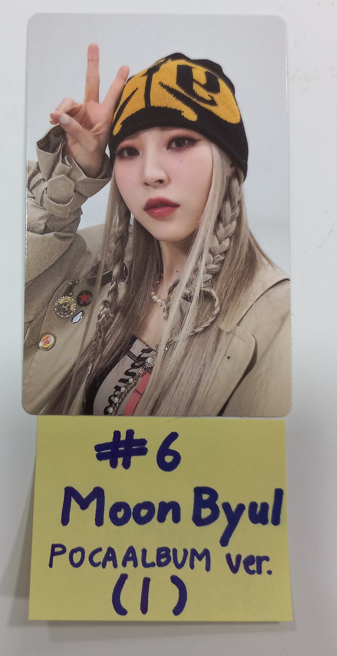 MOONBYUL "Starlit of Muse" - Official Photocard [Pocaalbum Ver.] [24.2.22] - HALLYUSUPERSTORE