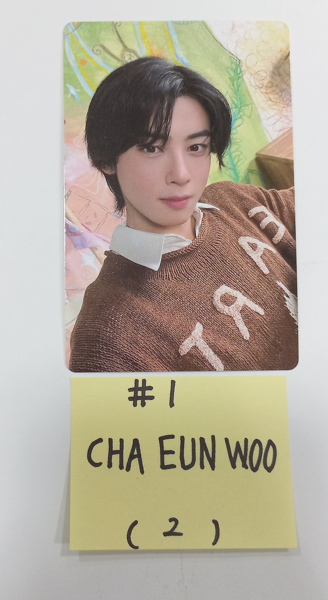 Cha Eun-Woo (Of ASTRO) "ENTITY" - Official Photocard [24.2.22] - HALLYUSUPERSTORE