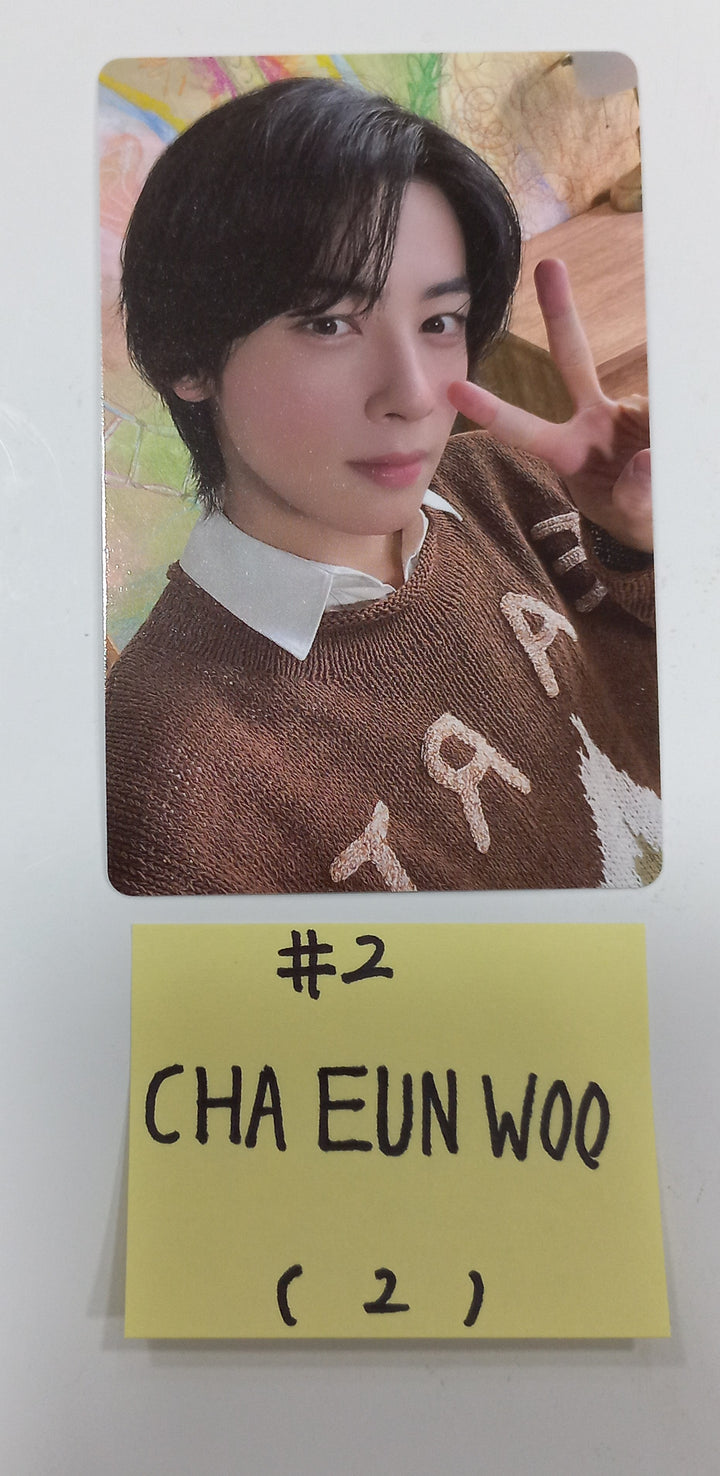 Cha Eun-Woo (Of ASTRO) "ENTITY" - Official Photocard [24.2.22] - HALLYUSUPERSTORE
