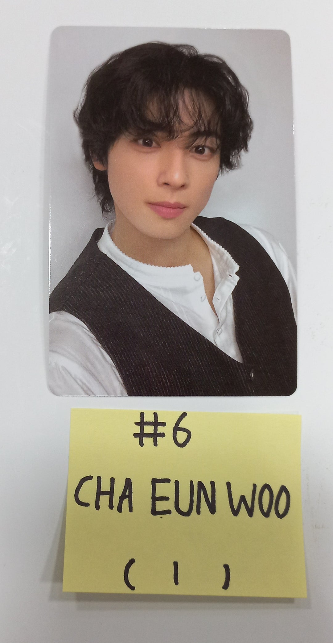 Cha Eun-Woo (Of ASTRO) "ENTITY" - Official Photocard [24.2.22] - HALLYUSUPERSTORE