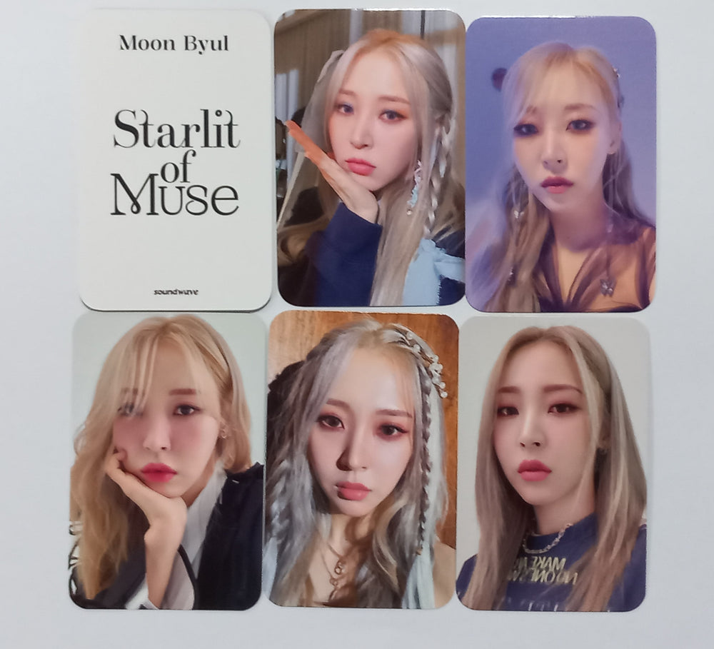 MOONBYUL "Starlit of Muse" - Soundwave Fansign Event Photocard [Pocaalbum Ver.] [24.2.22] - HALLYUSUPERSTORE